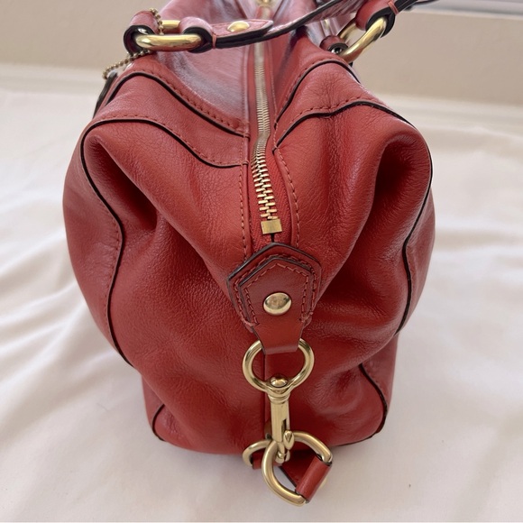 Coach Ashley Satchel f19247 Vermillion - Picture 7 of 9
